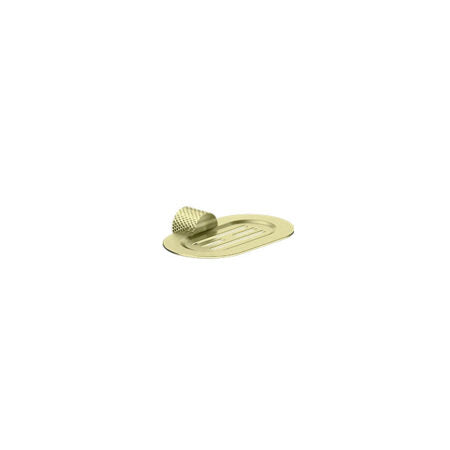 OPAL SOAP DISH HOLDER BRUSHED GOLD (NR2581BG)
