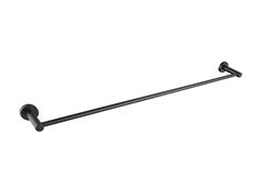 Bloom Single Towel Rail 750mm Brushed Gunmetal