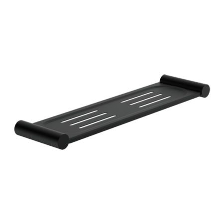 NEW MECCA METAL SHOWER SHELF MATTE BLACK (NR2387AMB)