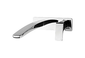 Rush Wall Bath Mixer Set 230mm