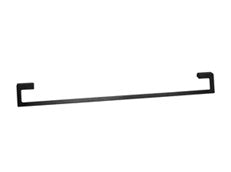 Time Square Single Towel Rail 900mm Matte Black