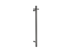 Bloom Heated Towel Rail 900mm Brushed Gunmetal