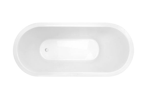 UNO ISLAND BATH 1530 x 750 x 480 INSET