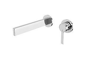 Lexi MKII SwitchMix Wall Basin Mixer Set 200mm (Complete Kit)