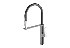 Kusabi Flexible Hose Sink Mixer 200mm - Lead Free