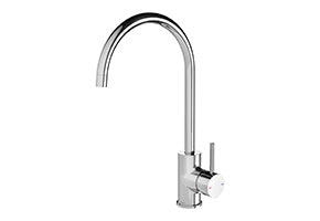Pina Sink Mixer 200mm Gooseneck - 6 Star - Lead Free