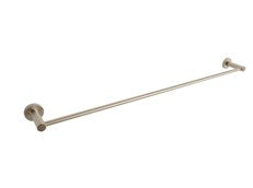 Bloom Single Towel Rail 750mm Warm Brushed Nickel