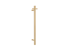 Bloom Heated Towel Rail 900mm Light Brushed Brass