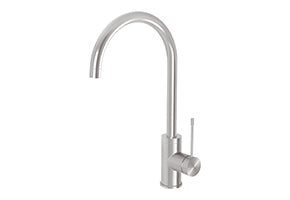 Vivid Slimline SS 316 Sink Mixer 200mm Gooseneck