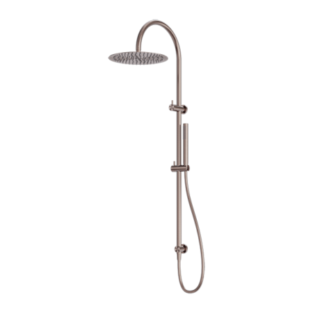 ZEN SS316L TWIN SHOWER BRUSHED BRONZE (NR162205C02BZ)