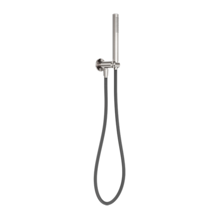 ZEN SS316L SHOWER ON BRACKET WITH OUTDOOR SHOWER HOSE BRUSHED NICKEL (NR162205D01BN)