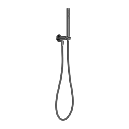ZEN SS316L SHOWER ON BRACKET WITH OUTDOOR SHOWER HOSE GRAPHITE (NR162205D01GR)