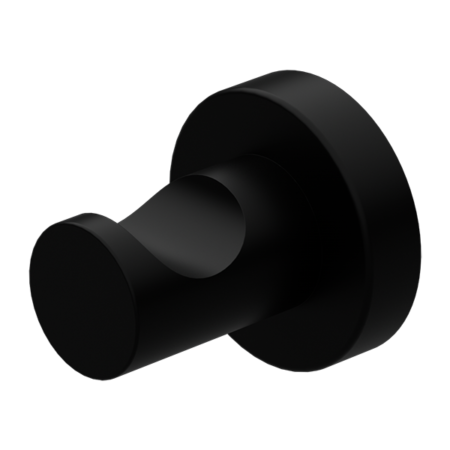 MECCA ROBE HOOK MATTE BLACK (NR1982MB)