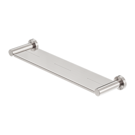 MECCA METAL SHOWER SHELF BRUSHED NICKEL (NR1987ABN)