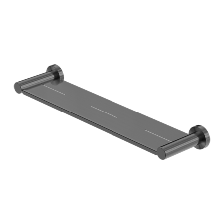 MECCA METAL SHOWER SHELF GUN METAL (NR1987AGM)