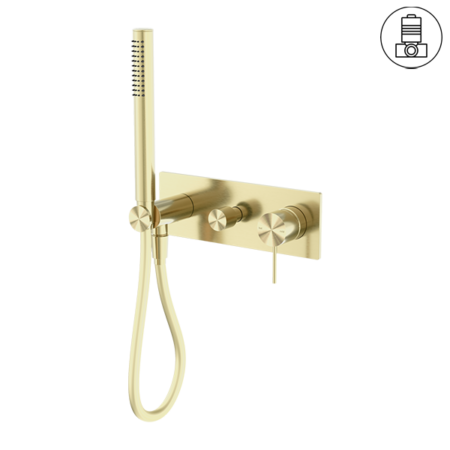MECCA SHOWER MIXER DIVERTOR SYSTEM BRUSHED GOLD