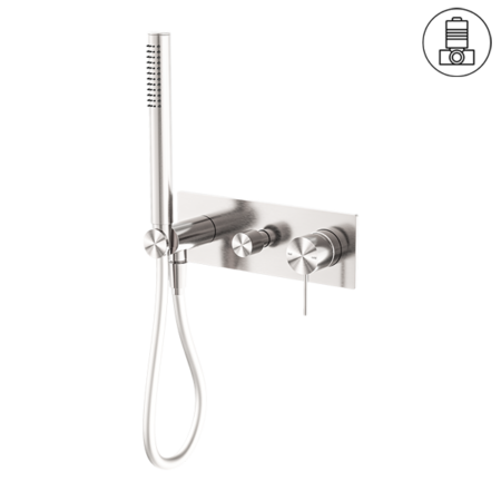 MECCA SHOWER MIXER DIVERTOR SYSTEM BRUSHED NICKEL