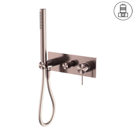 MECCA SHOWER MIXER DIVERTOR SYSTEM BRUSHED BRONZE