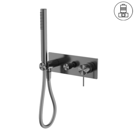 MECCA SHOWER MIXER DIVERTOR SYSTEM GUN METAL