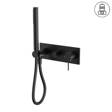 MECCA SHOWER MIXER DIVERTOR SYSTEM MATTE BLACK