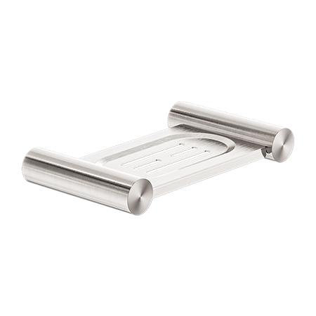 NEW MECCA SOAP DISH HOLDER BRUSHED NICKEL (NR2381BN)