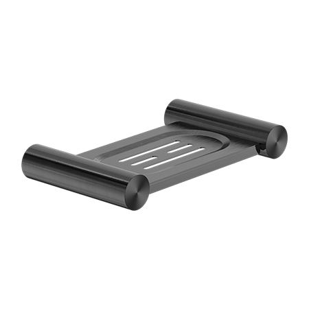 NEW MECCA SOAP DISH HOLDER GUN METAL (NR2381GM)