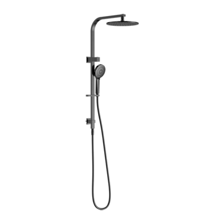 BIANCA TWIN SHOWER GUN METAL (NR250805FGM)