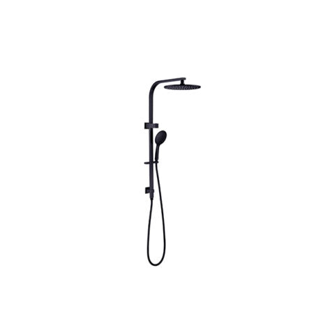 BIANCA TWIN SHOWER MATTE BLACK (NR250805CMB)