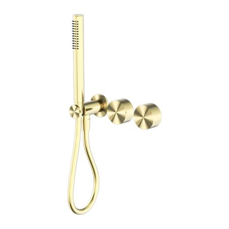 KARA PROGRESSIVE SHOWER SYSTEM SEPARATE PLATE BRUSHED GOLD