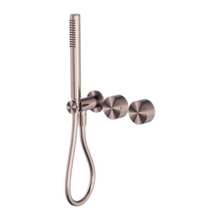 KARA PROGRESSIVE SHOWER SYSTEM SEPARATE PLATE BRUSHED BRONZE