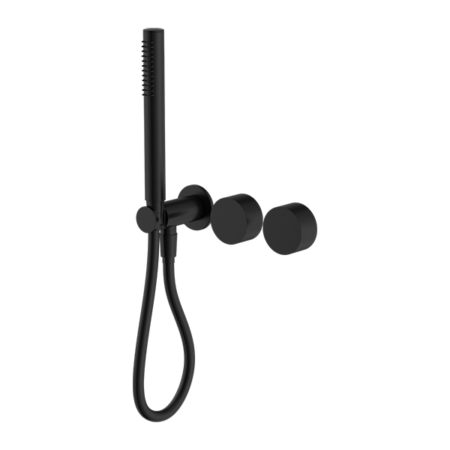 KARA PROGRESSIVE SHOWER SYSTEM SEPARATE PLATE MATTE BLACK