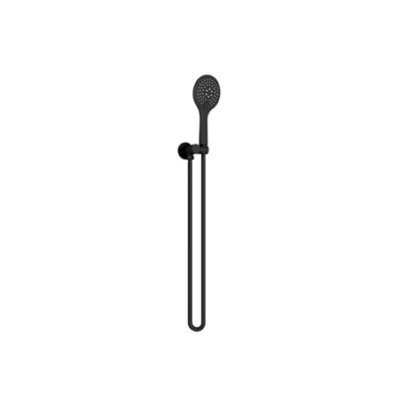 RAIN 3 FUNCTION SHOWER ON BRACKET MATTE BLACK (NR305MB)