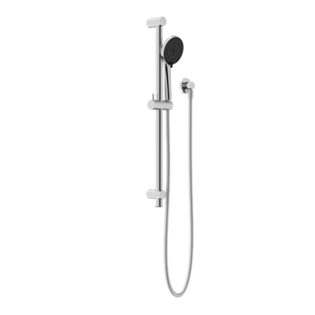 ROUND METAL PROJECT SHOWER RAIL 4 STAR RATING CHROME (NR319CH)
