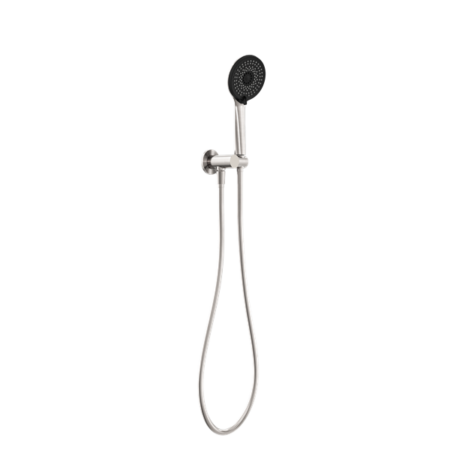 PROJECT ROUND SHOWER ON BRACKET 4 STAR RATING BRUSHED NICKEL (NR320BN)