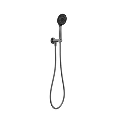 PROJECT ROUND SHOWER ON BRACKET 4 STAR RATING GUN METAL (NR320GM)