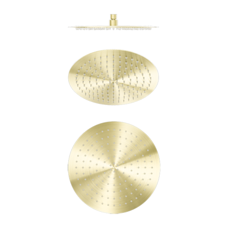 ZEN SS316L 300MM ROUND SHOWER HEAD BRUSHED GOLD (NR508041BG)