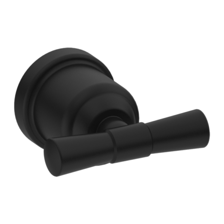 YORK ROBE HOOK MATTE BLACK (NR6982MB)