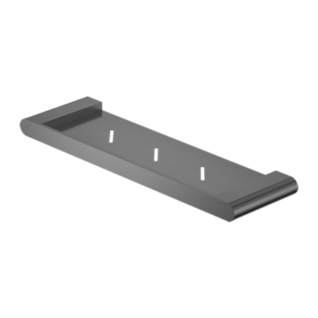 BIANCA METAL SHOWER SHELF GUN METAL (NR9087AGM)