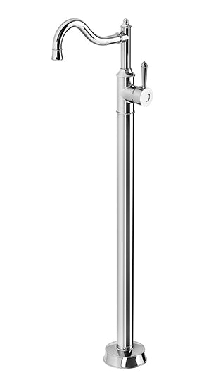 Nostalgia Floor Mounted Bath Mixer Shepherds Crook
