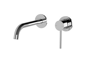 Vivid Slimline SwitchMix Wall Basin / Bath Mixer Set 60mm Backplates (Fit-Off Kit Only) - Lead Free