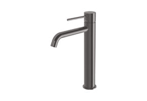 Vivid Slimline Vessel Mixer Curved Outlet