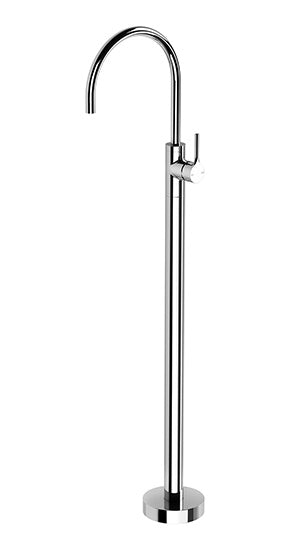 Vivid Slimline Oval Floor Mounted Bath Mixer