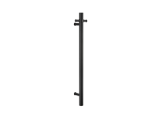 Bloom Heated Towel Rail 900mm Matte Black