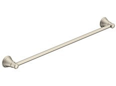 Eternal Single Towel Rail 600mm Brushed Nickel