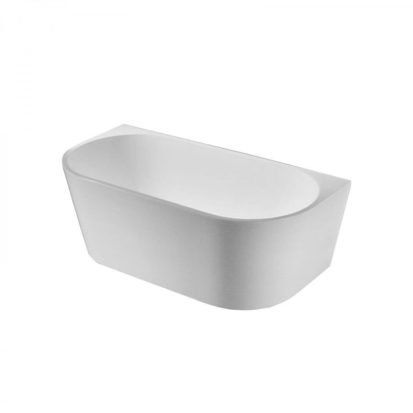 Delta 1500mm Wall Faced Curved Free Standing Bath-5989