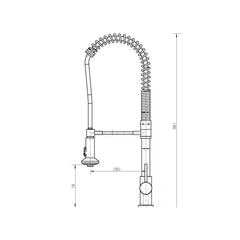 Victory Spring Sink Mixer-2946